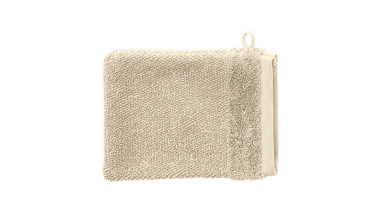 Waschhandschuh Interliving 9108 natur Stoff