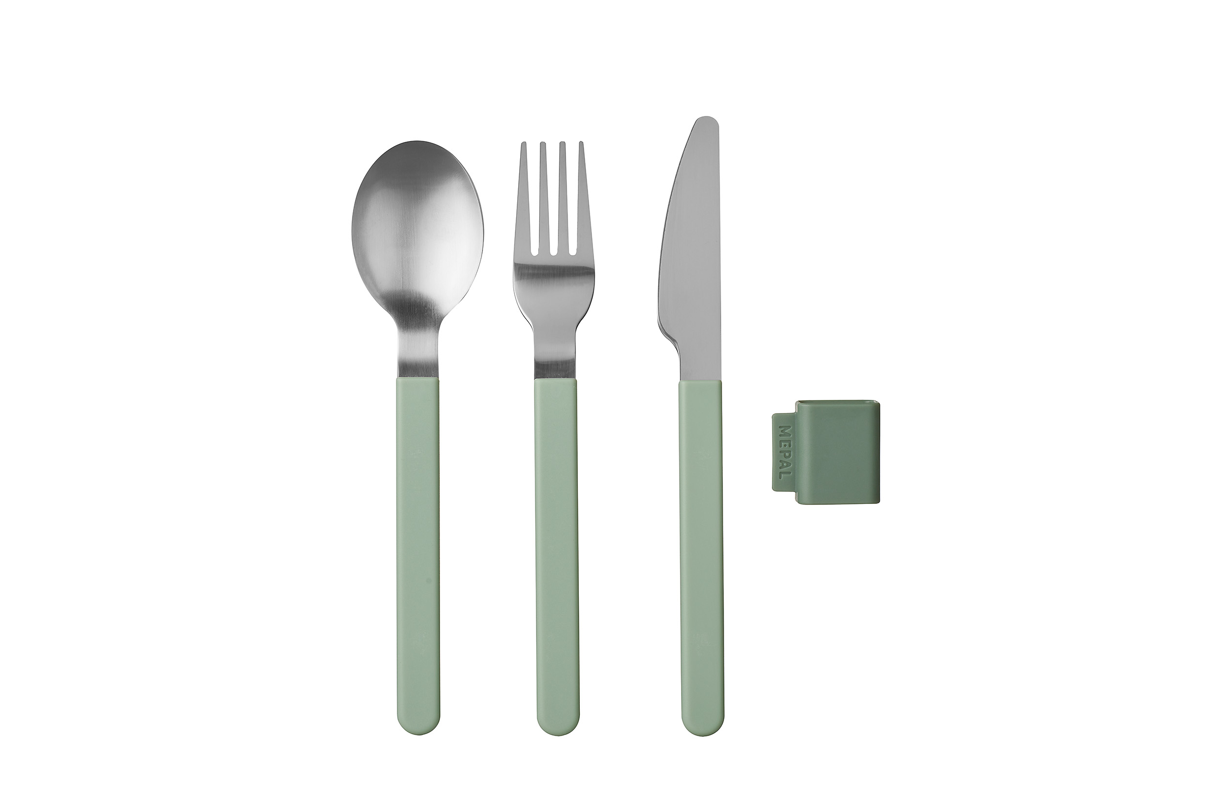 Besteckset Silueta 3-tlg. nordic sage