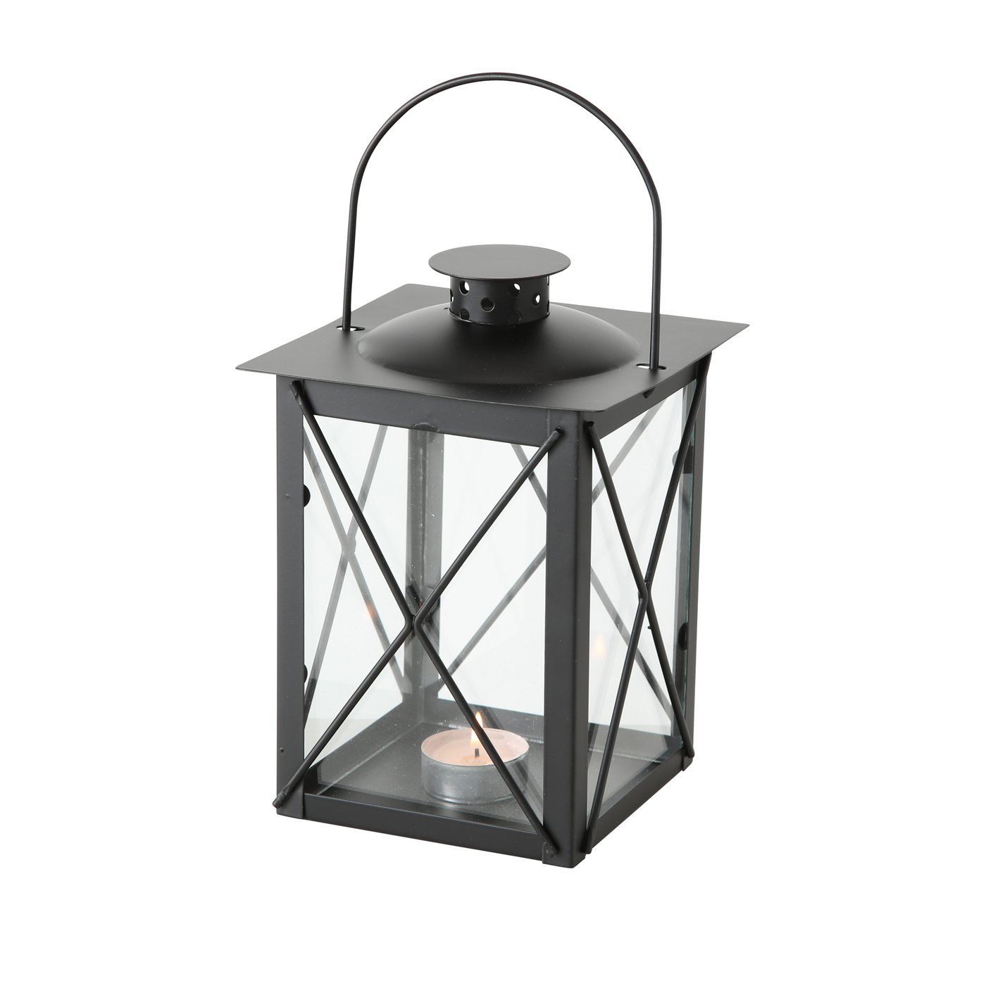 Laterne Farol schwarz Eisen