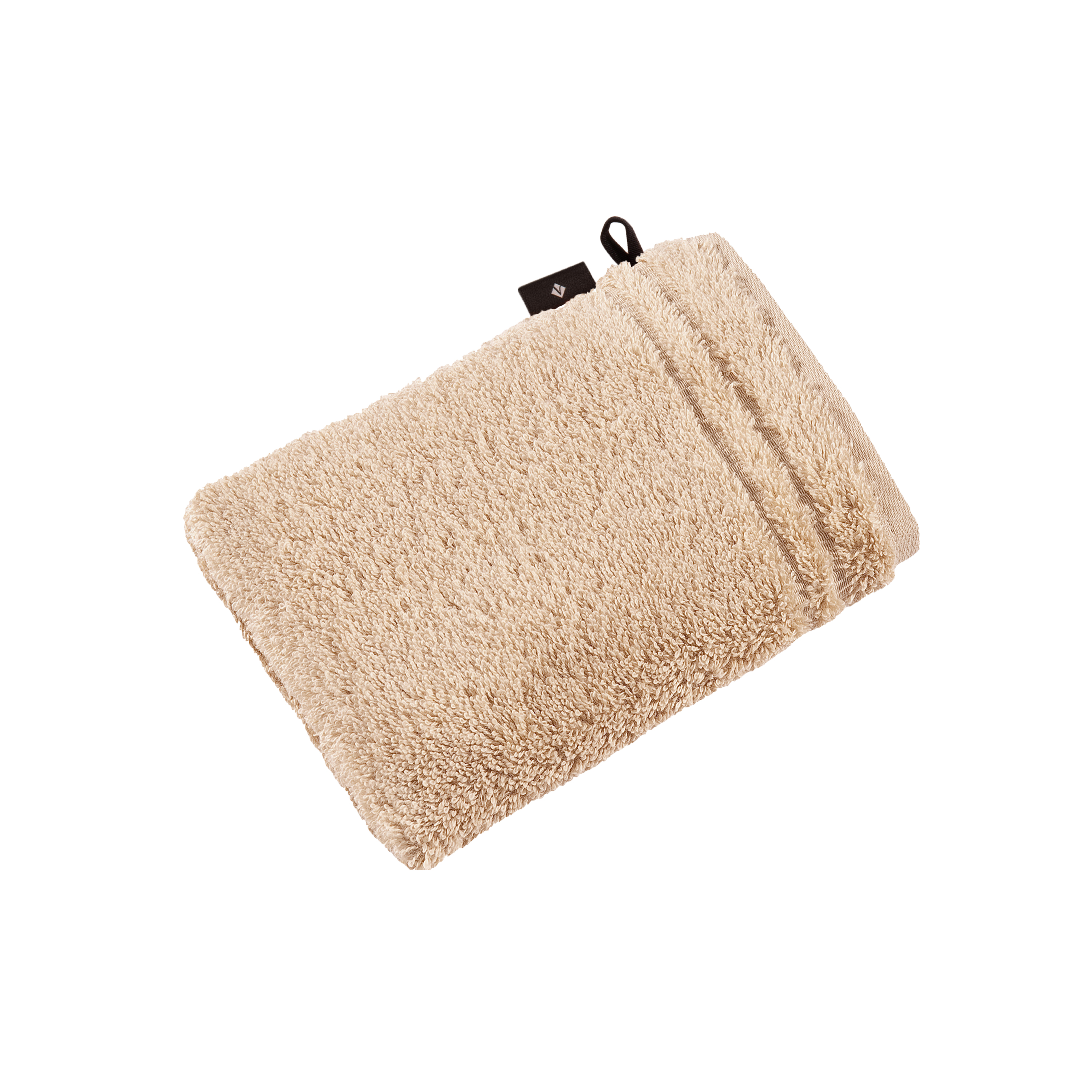 Waschhandschuh Vienna Style Supersoft braun Frottee