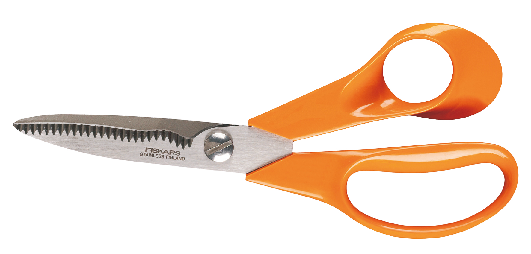 Küchenschere Classic orange Metall