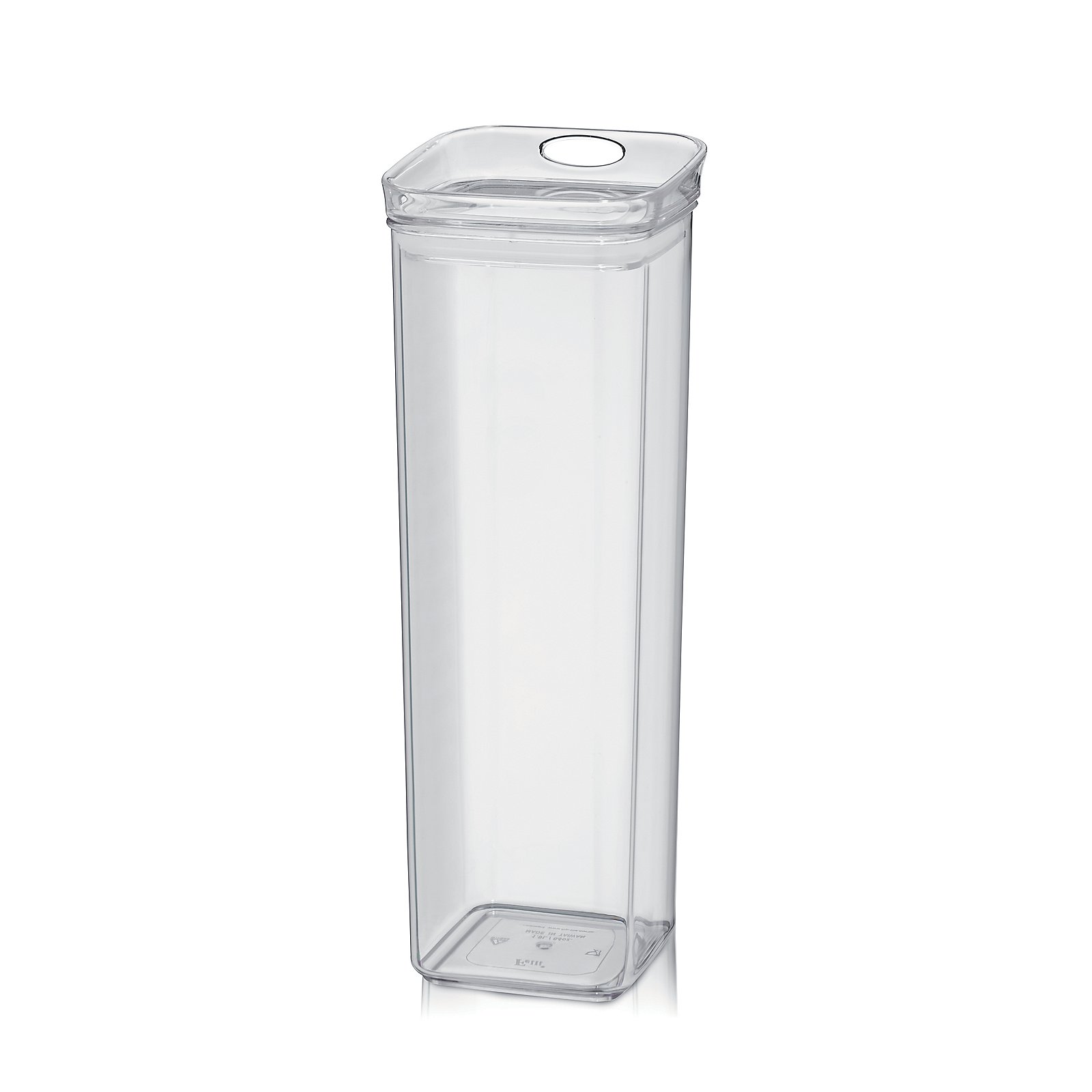 Vaso di stoccaggio Jule in plastica MS trasparente