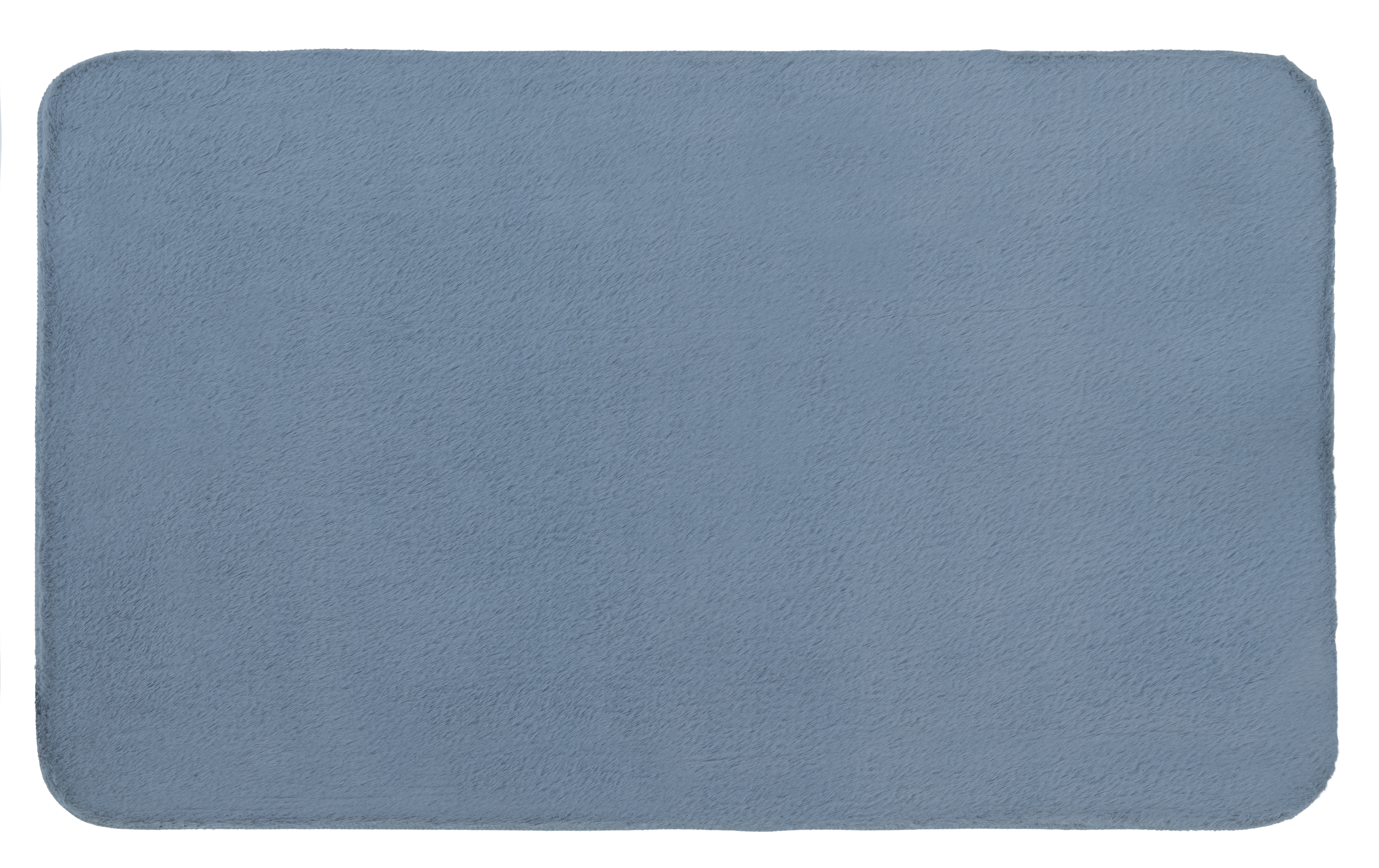 Tappeto da bagno Cony blu in poliestere