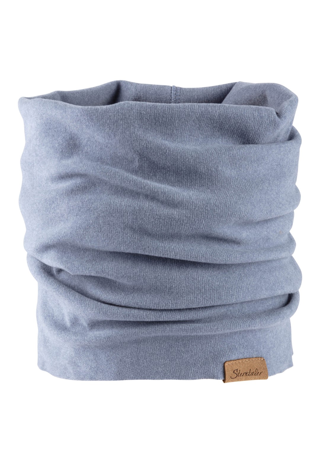 Kinder Schlauchschal Feinstrick samtblau Unisex