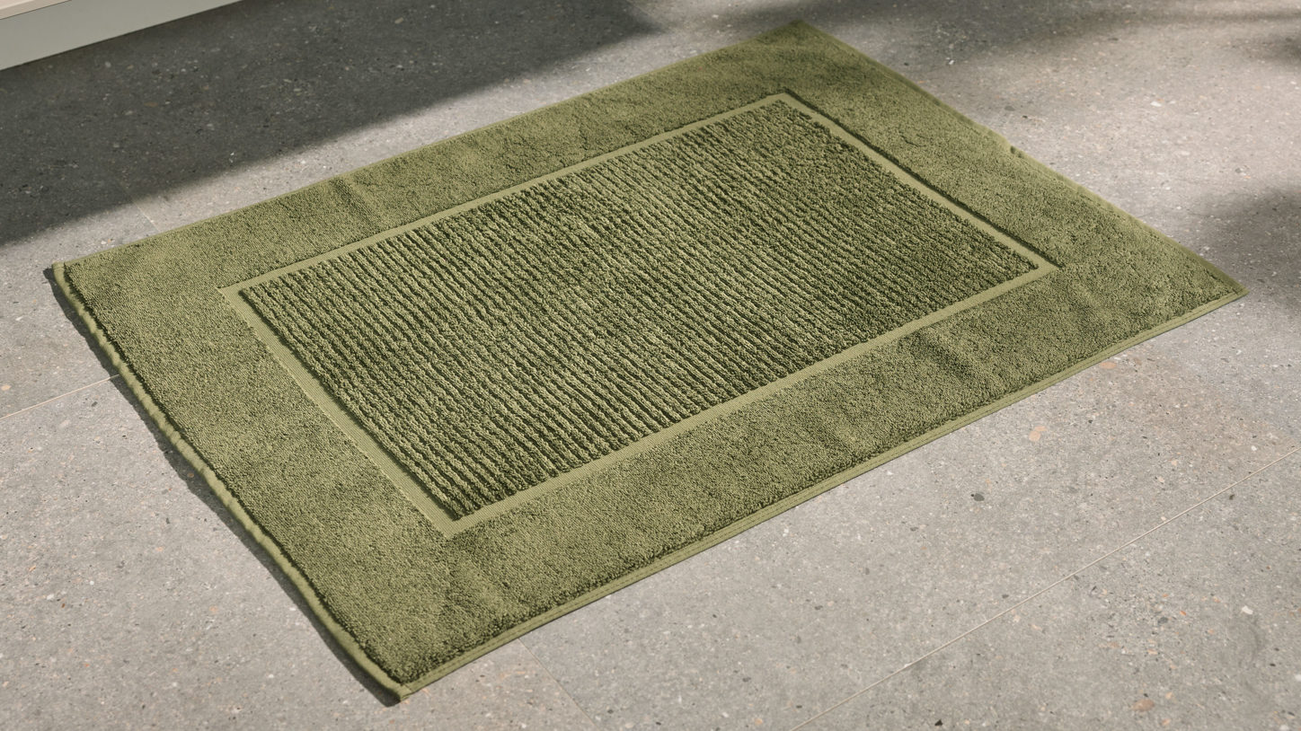 Badvorleger INTERLIVING 9108 Grün Stoff