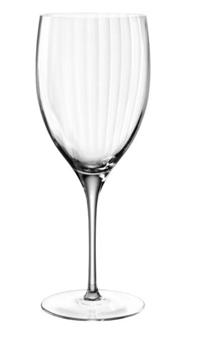 Bicchiere da vino rosso POESIA trasparente morbido