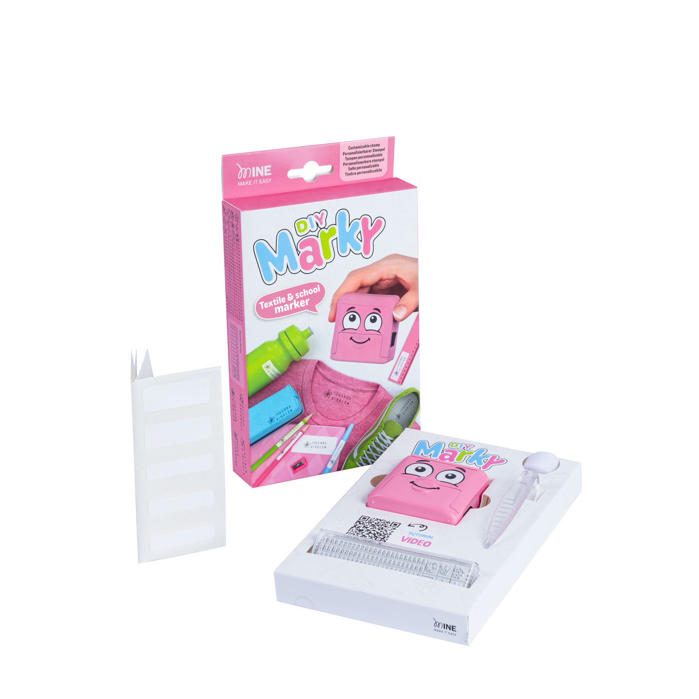 Markier Set Colop Marky rosa Kunststoff