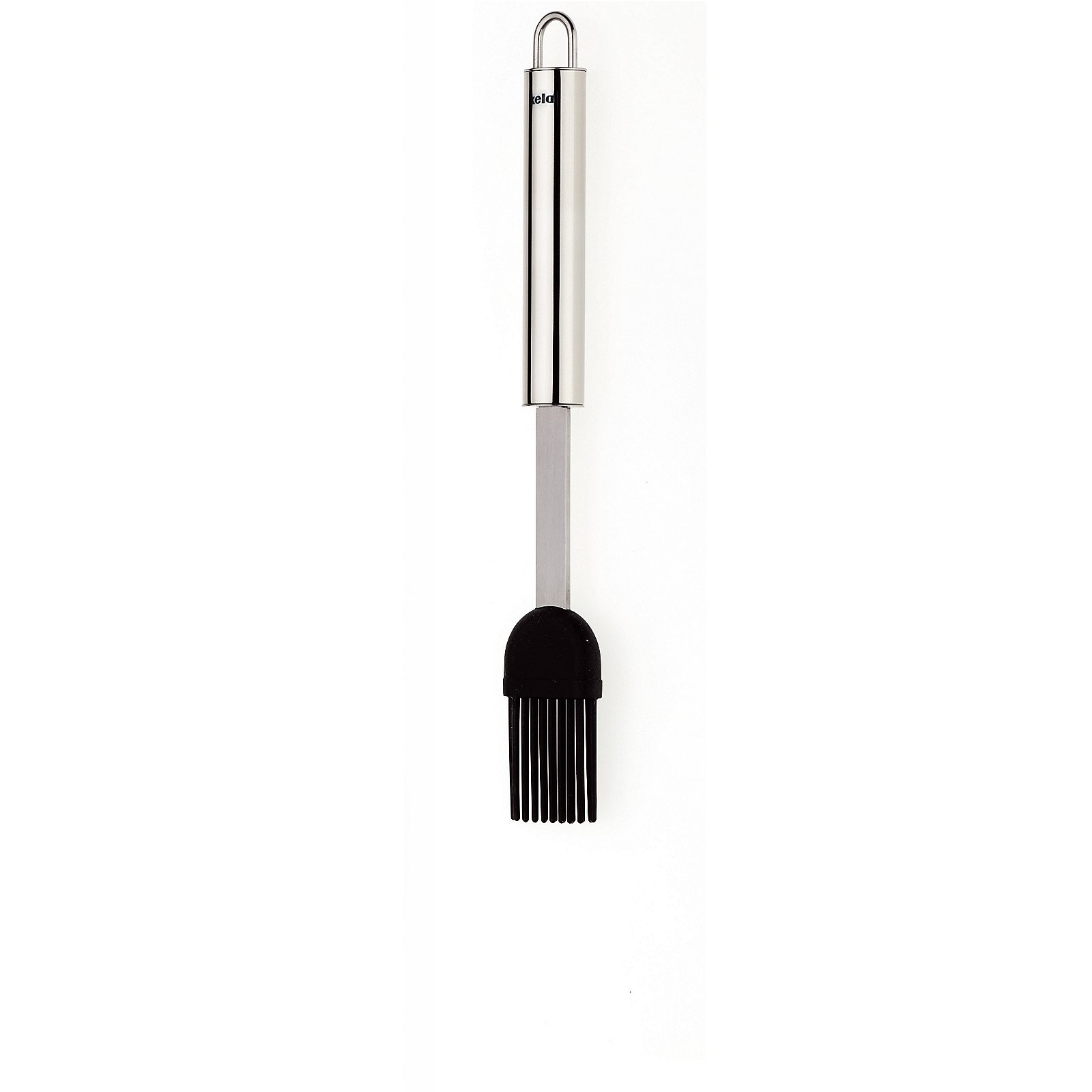 Backpinsel Rondo silber glänzend Edelstahl
