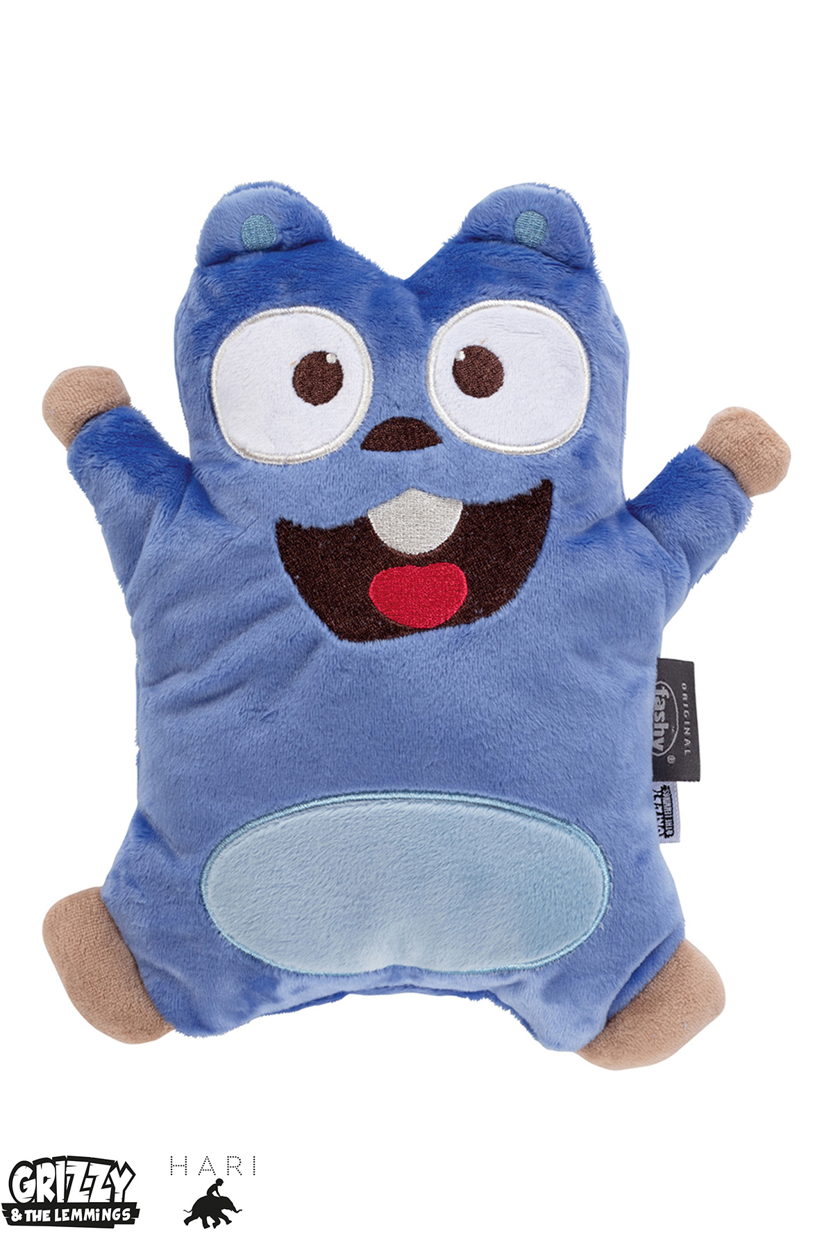 Wärmekissen Lemming Fashy blau Polyester Baumwolle