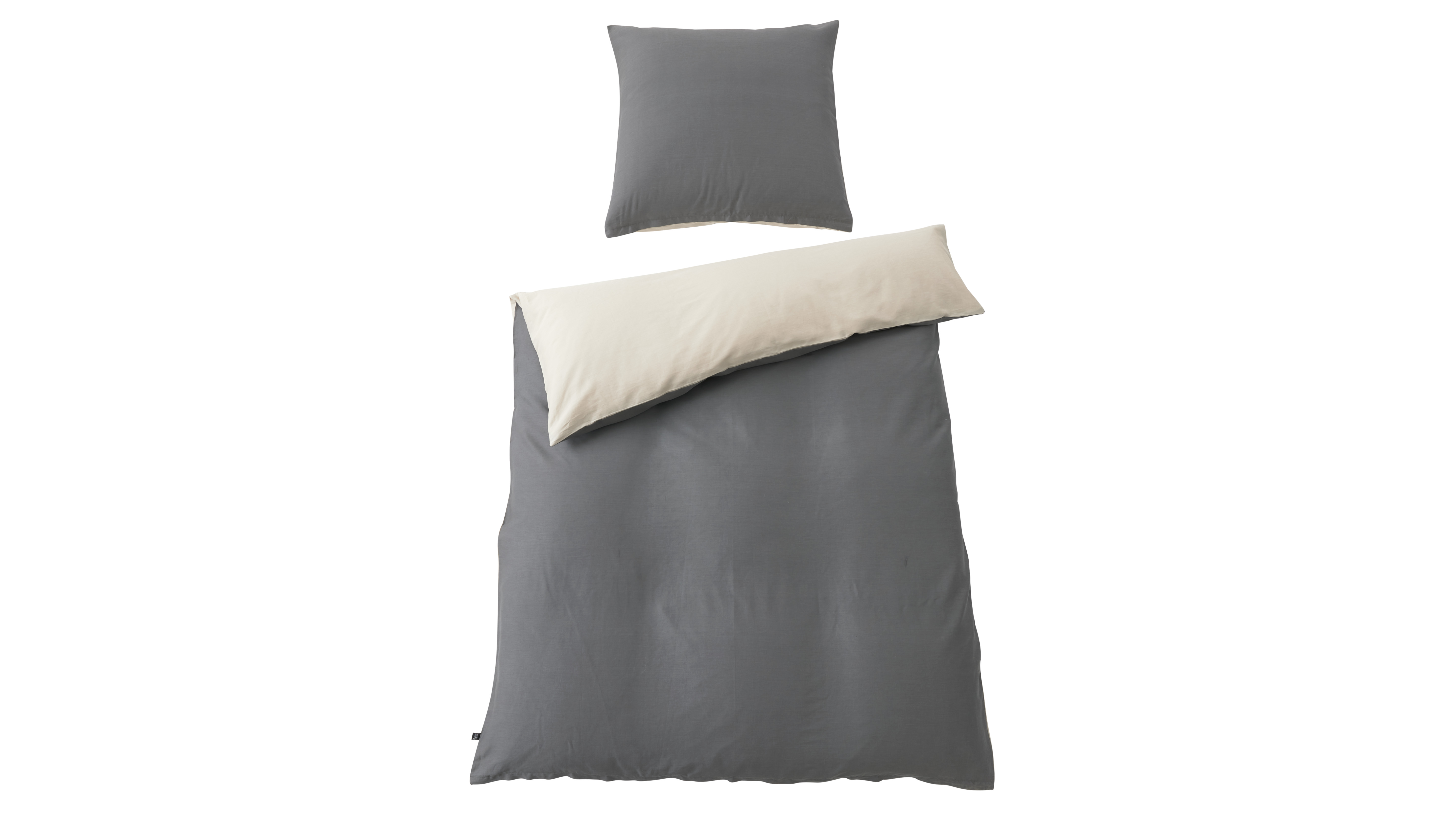Biancheria da letto Interliving 9128 tessuto grigio beige