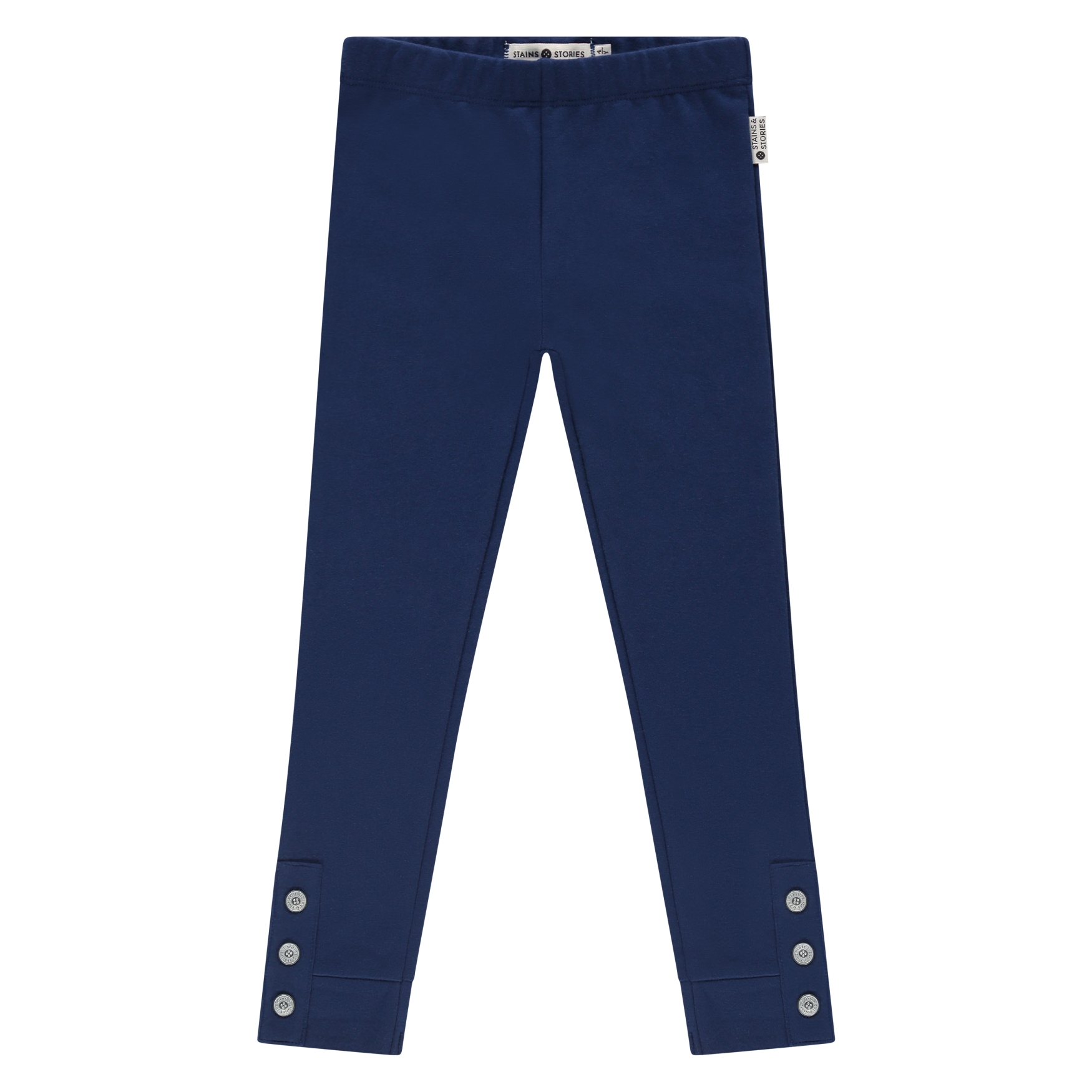Leggings Girls Stains and Stories blu cotone elastan