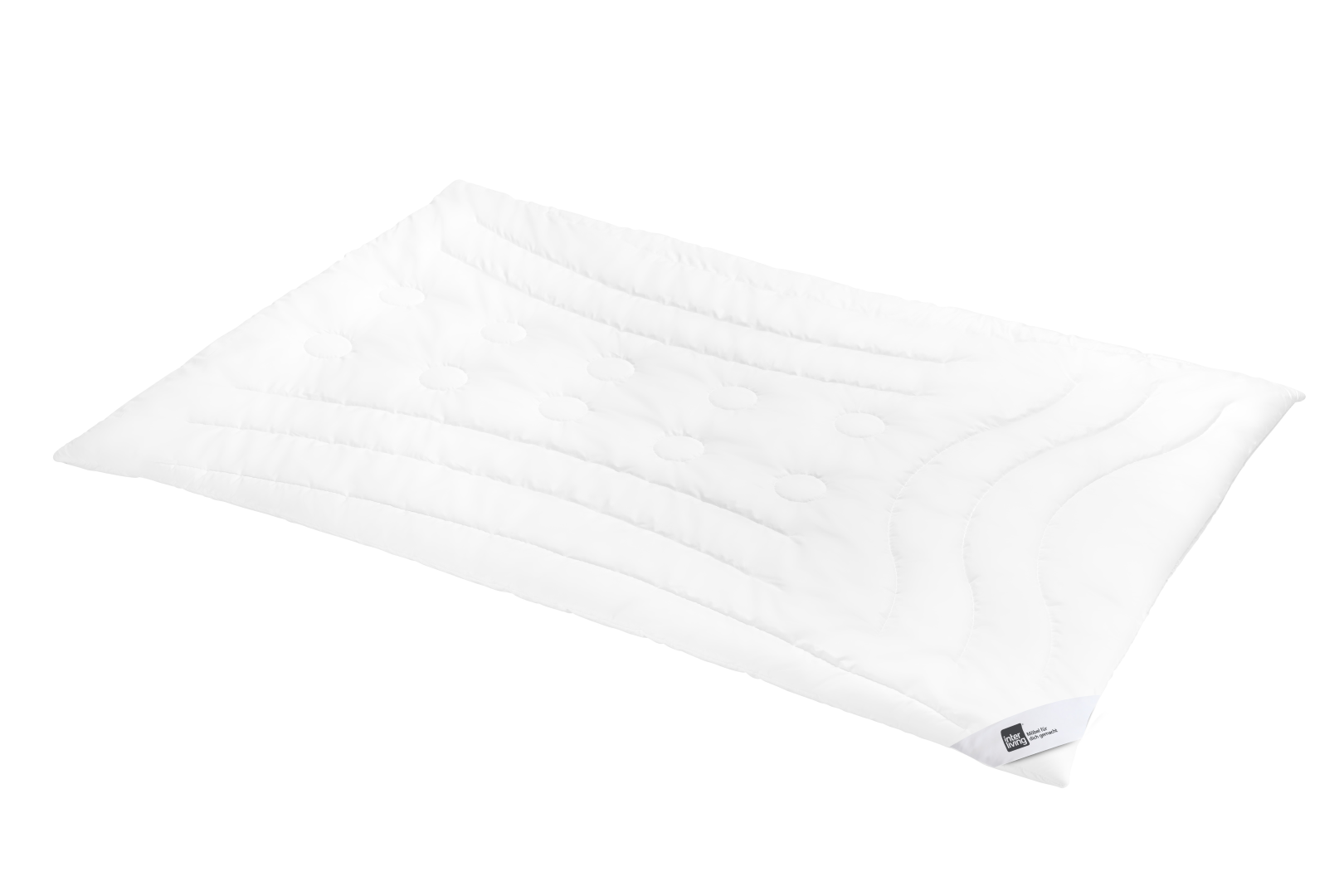 Duodecke INTERLIVING 9206 weiß Stoff