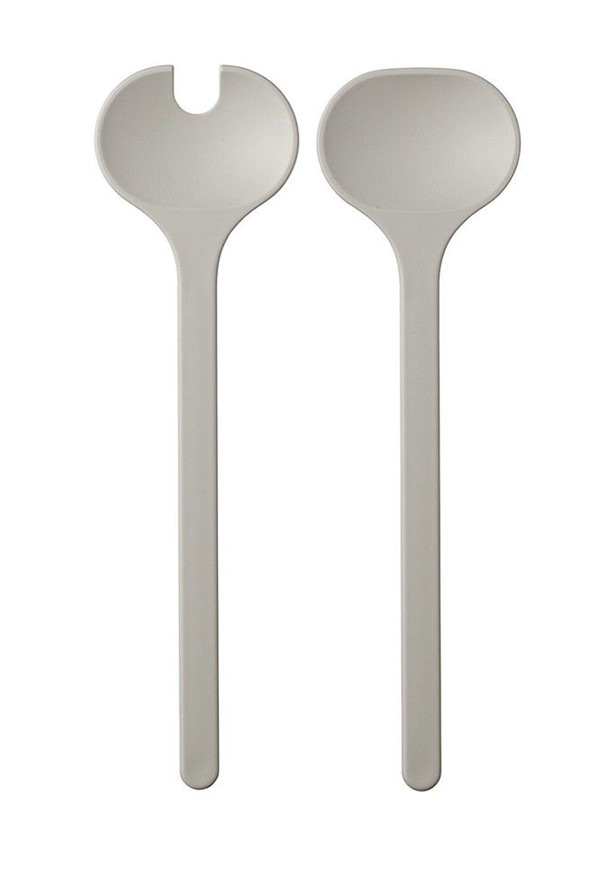 Salatbesteck Silueta 2-tlg. nordic white