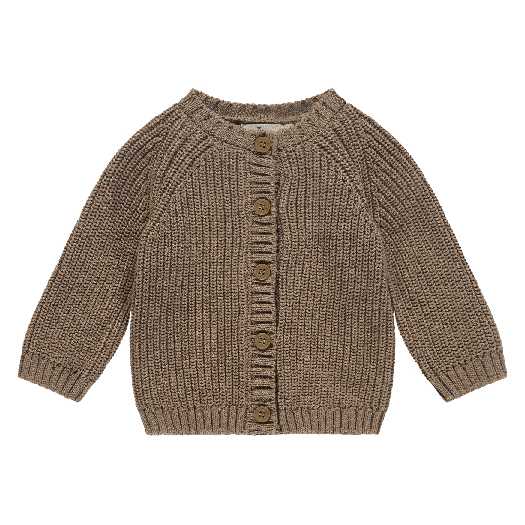 Strickjacke Babyface braun Baumwolle