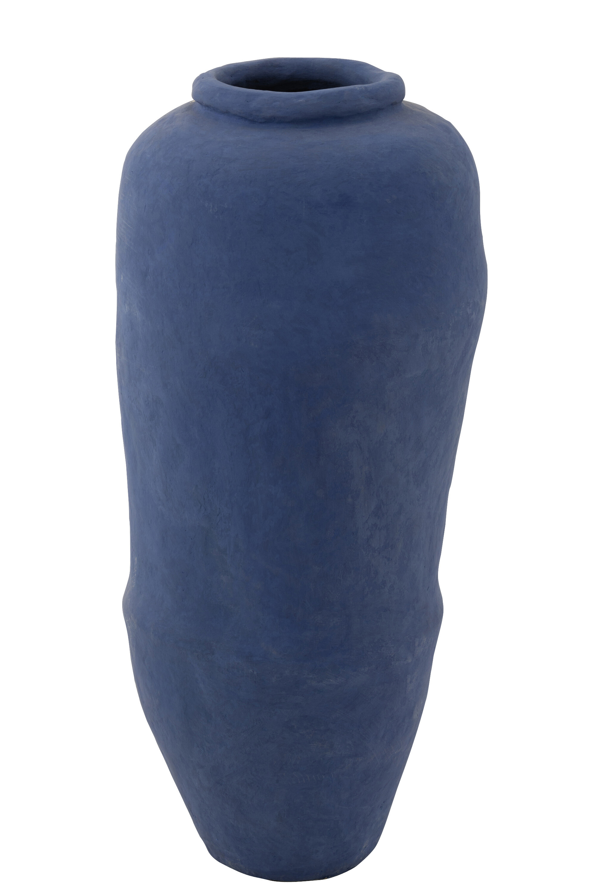 Vaso Signore di cartapesta blu