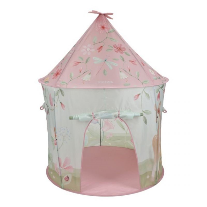 Spielzelt Little Dutch rosa Polyester