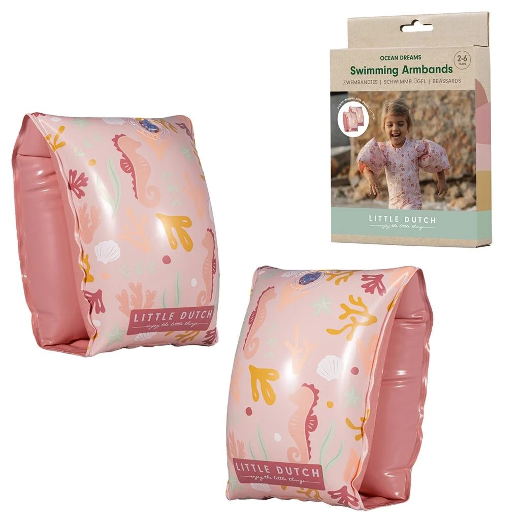 Ali d'acqua di plastica rosa Little Dutch
