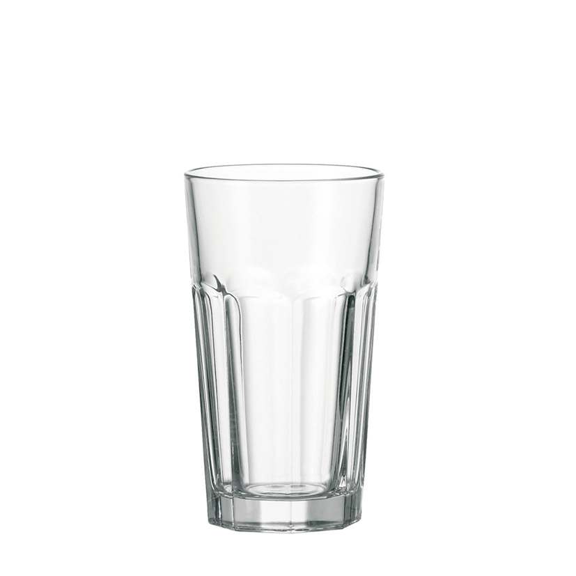 Bicchiere per long drink ROCK chiaro angolare