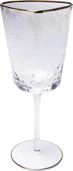 Bicchiere da vino rosso HOMMAGE oro
