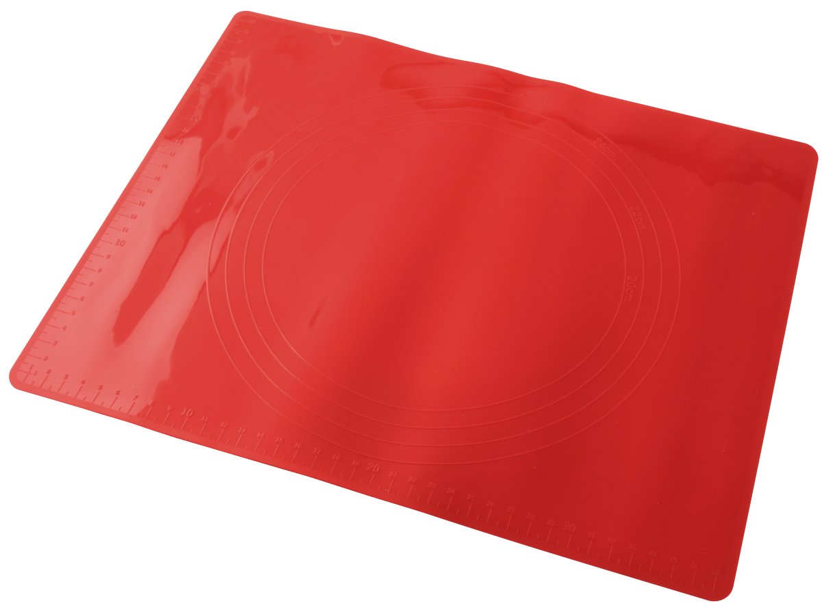 Silikon-Backmatte Flexxibel Love rot Silikon