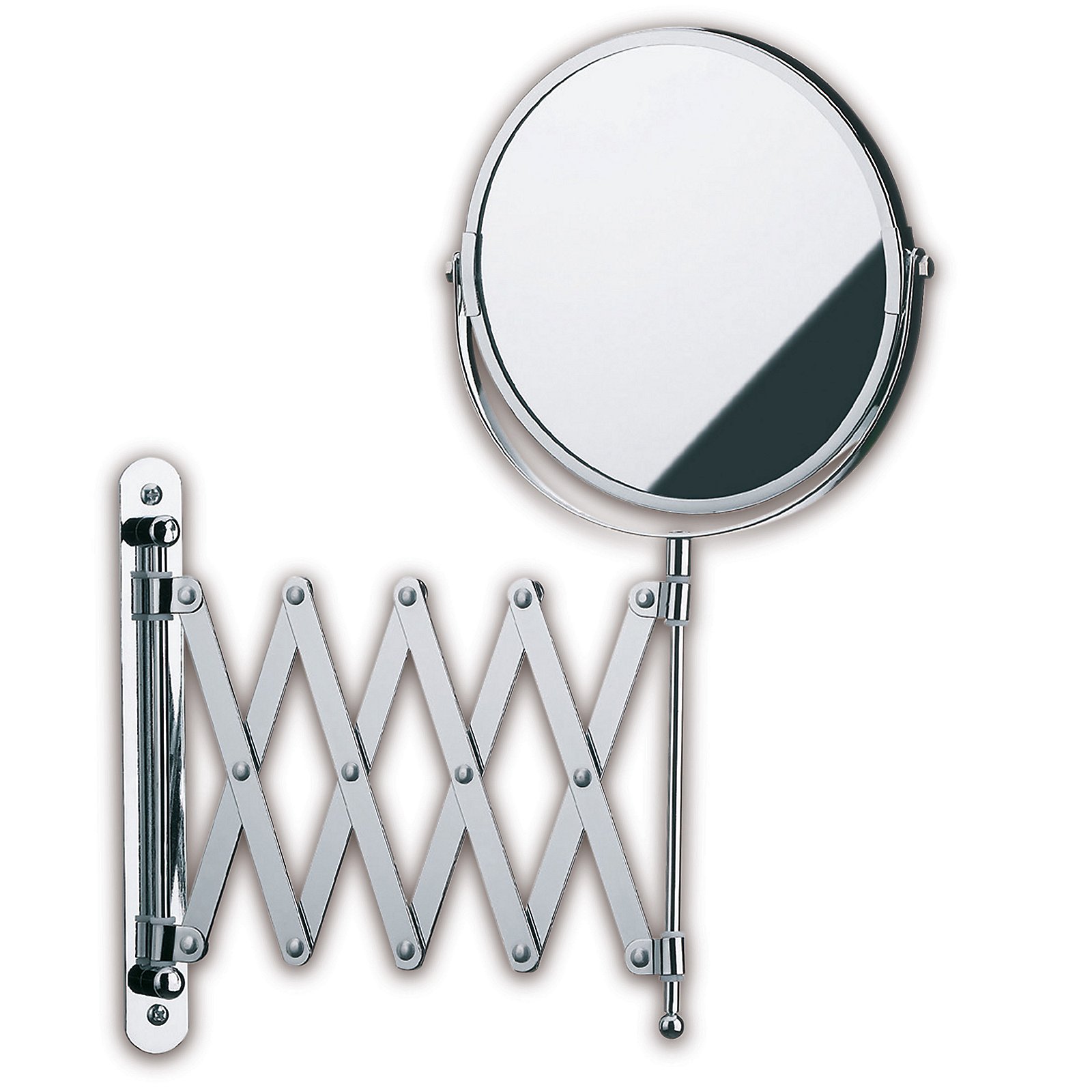 Wandspiegel Avita silber glänzend Metall