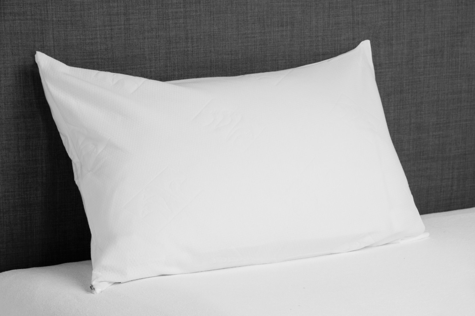 Kissenbezug Comfort Plus Weiß Baumwolle + Polyester