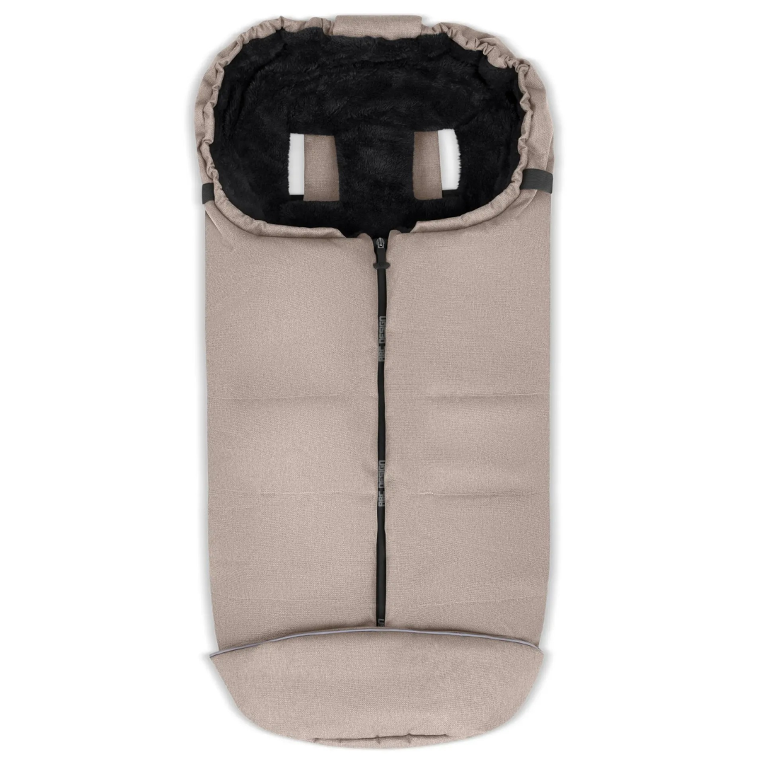 Winterfußsack Kamel braun Polyester