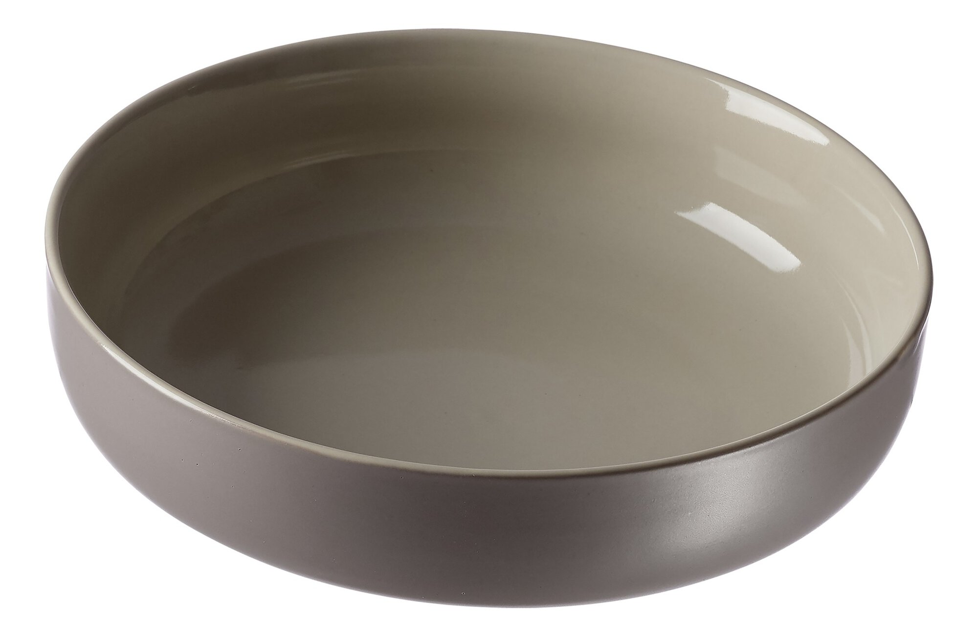 Schale STANDARD Braun Steinzeug