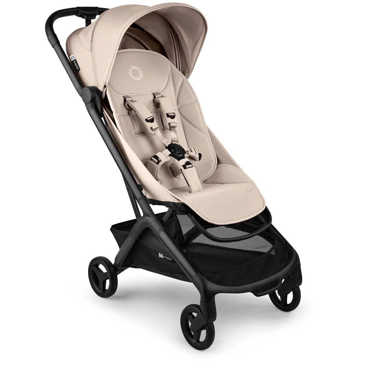 Kinderwagen Bugaboo Butterfly 2 taupe Polyester Polyamid Polyurethan Aluminium